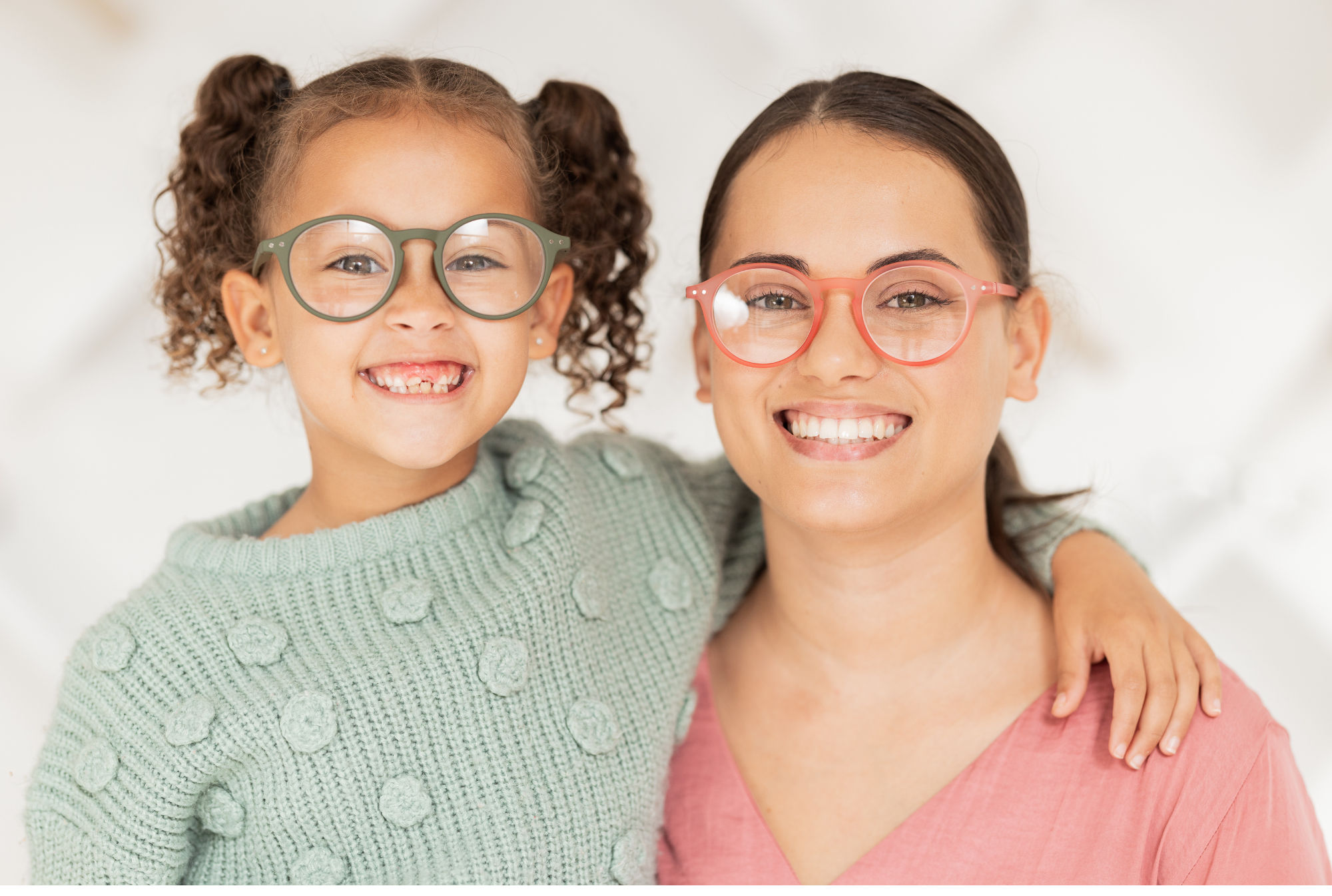 Idaho kid smiling in new glasses